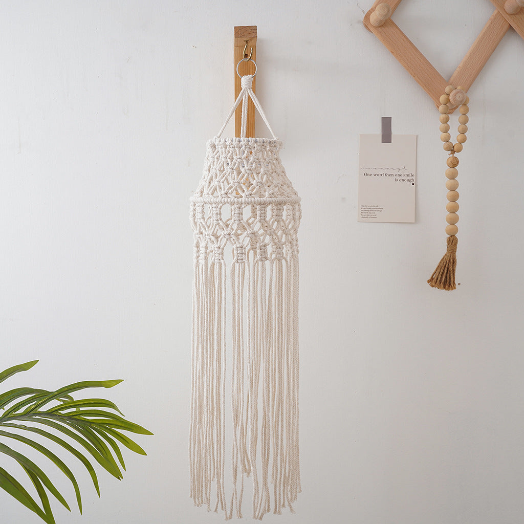 Decorative Macramé Pendant Light