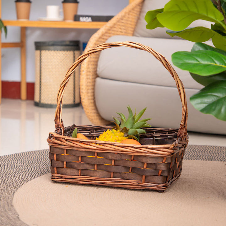 Handcrafted Decorative Woven Storage Basket