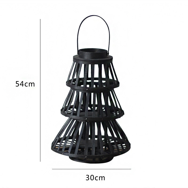 Decorative Multi-Tiered Basket Stand