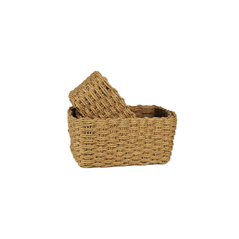 Natural Woven Storage Organizer