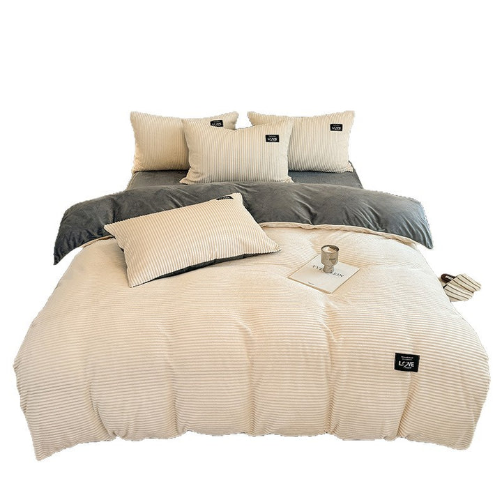 Soft Velvet Comforter Set