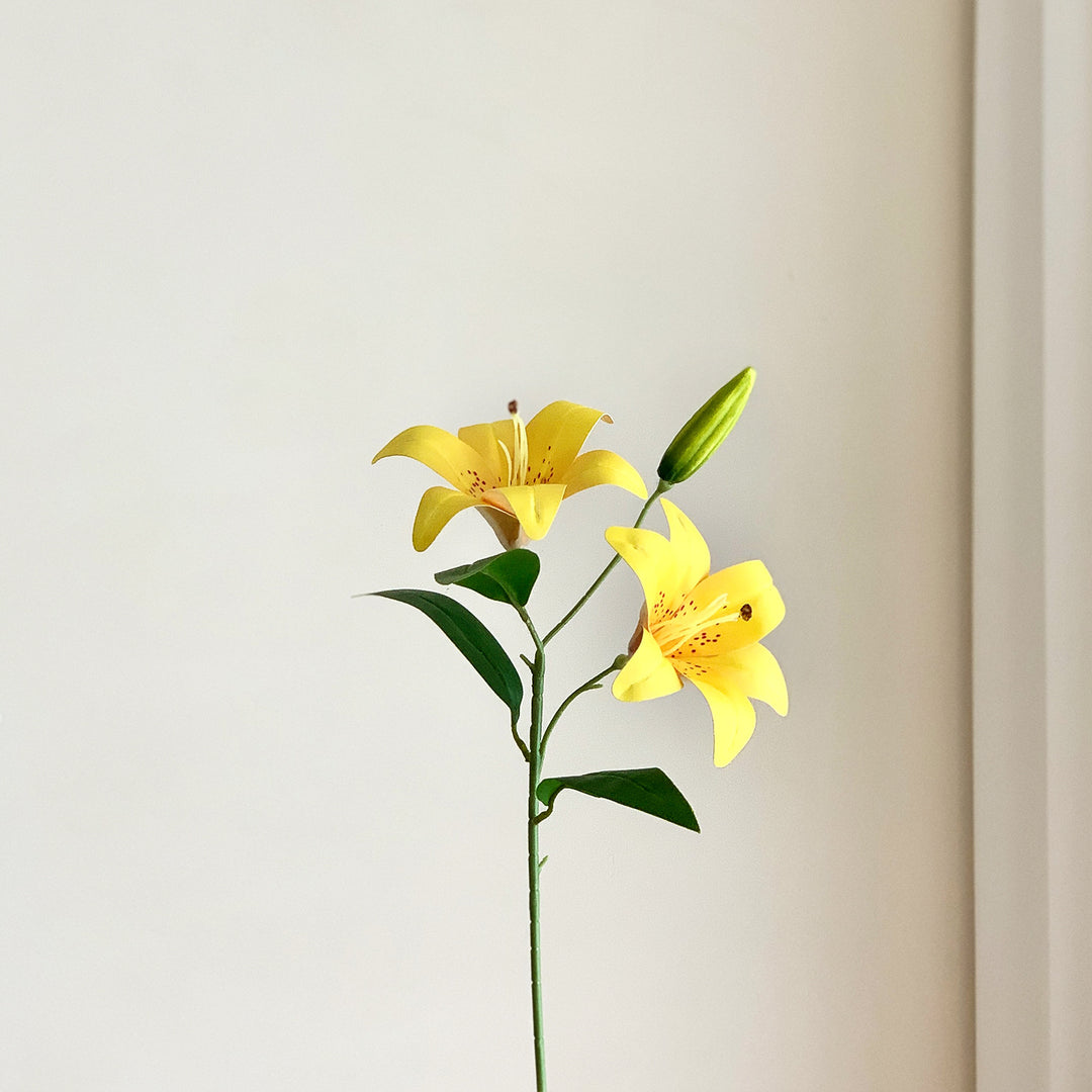 Elegant Artificial Lily Stem