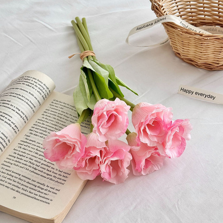 Elegant Faux Tulip Flower Stem