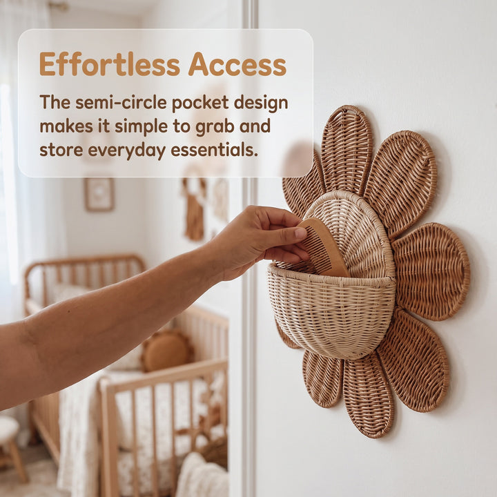 Wall decoration basket