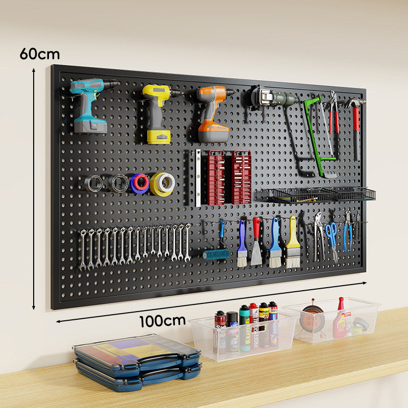 Pegboard Double-Prong Metal Hooks Compact Heavy-Duty Display Hangers