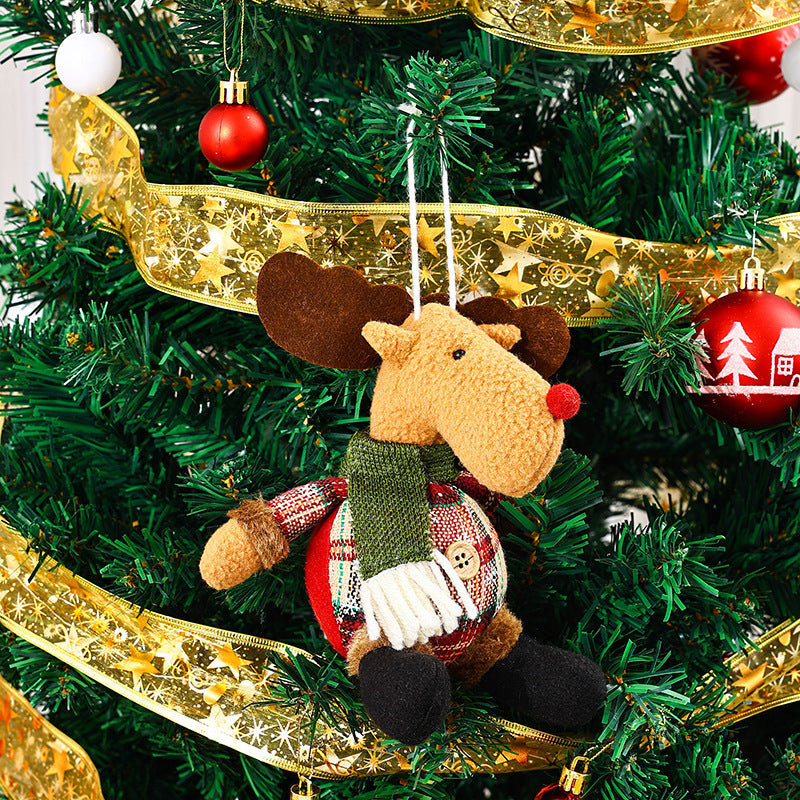Decorative Christmas Moose Figure