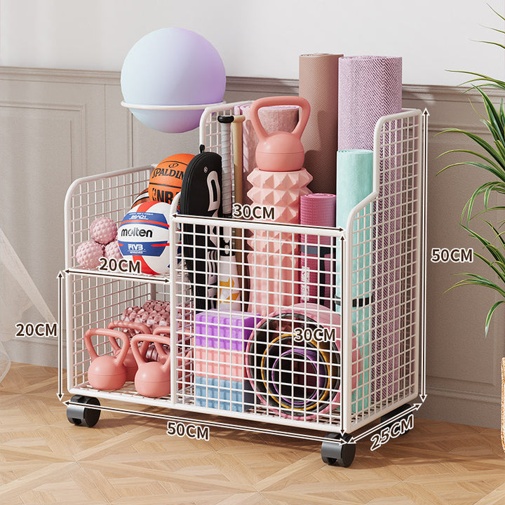 Multi-Level Fitness Equipment Organizer