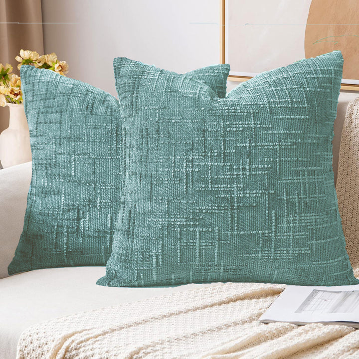 Luxurious Textured Decorative Throw Pillow