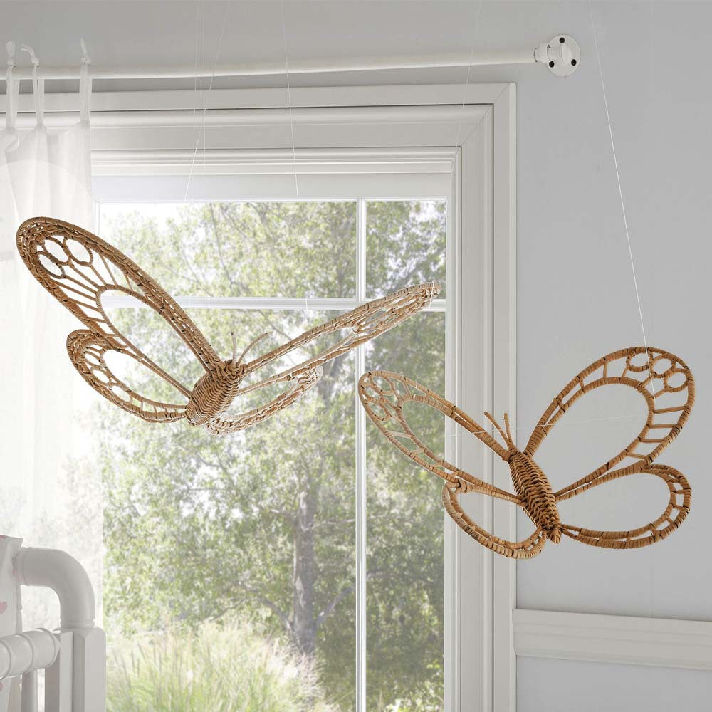 Decorative wall hanging in butterfly design
