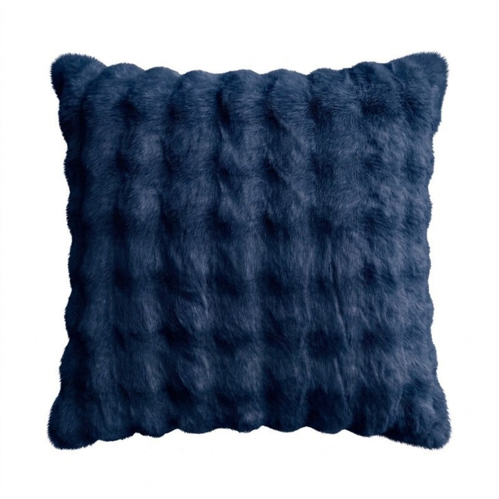 Plush Faux Fur Decorative Pillow