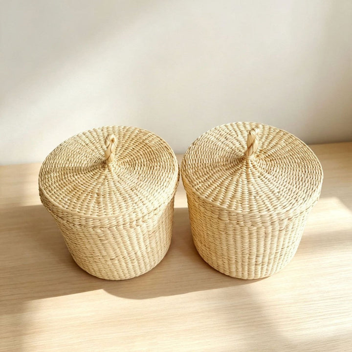 Handcrafted Decorative Storage Container