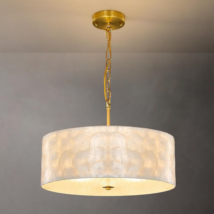 Elegant Drum Pendant Light