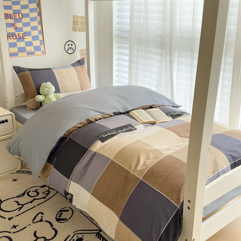 Whimsical Floral Print Duvet Cover Set