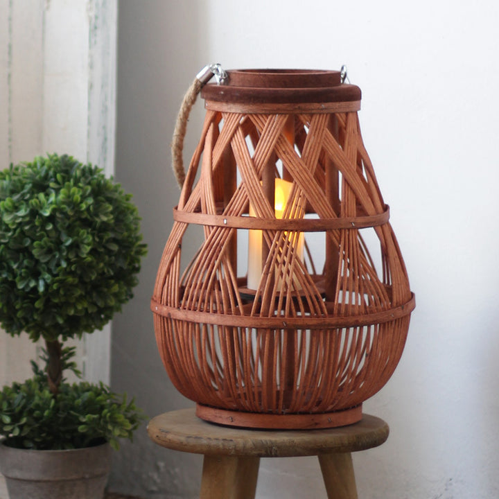 Handmade Rattan Lantern