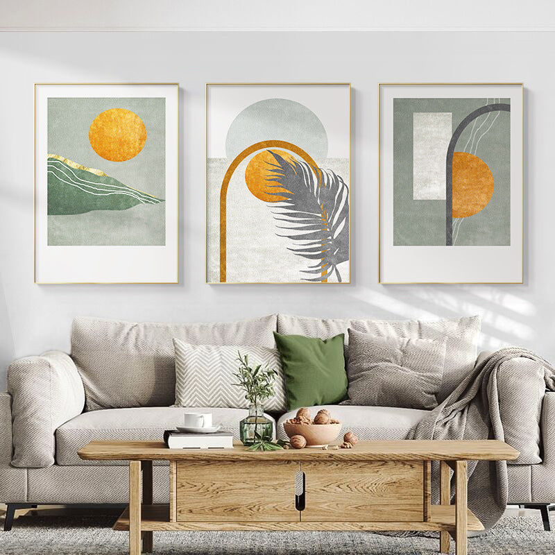 Framed Abstract Landscape Art Print