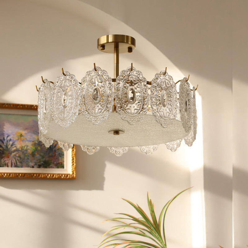 Elegant, vintage-inspired chandelier