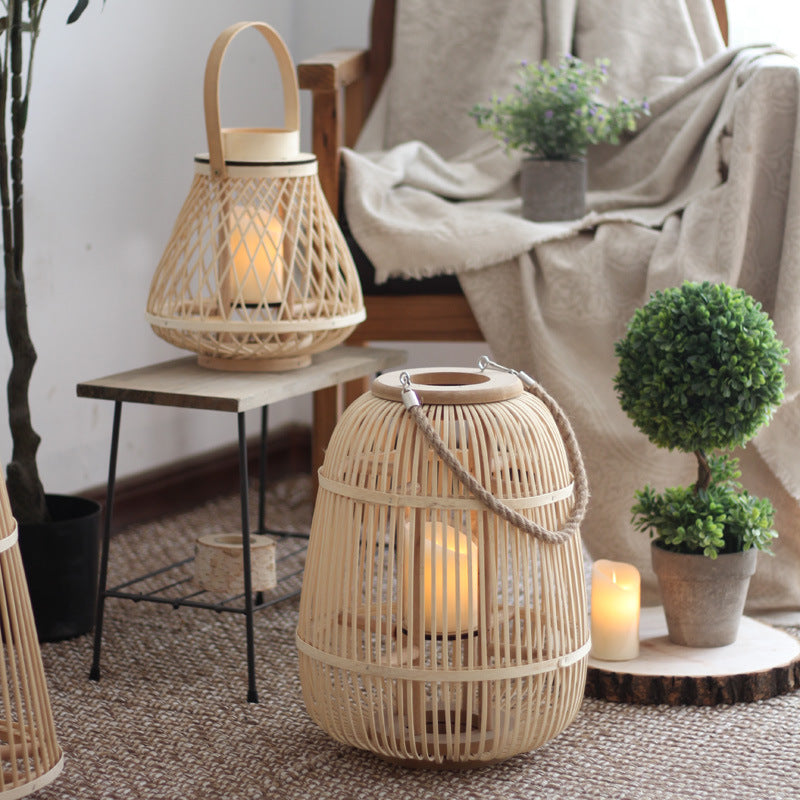 Stylish Rattan Lantern