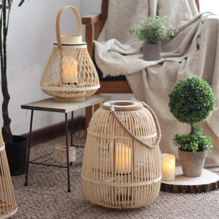 Stylish Rattan Lantern