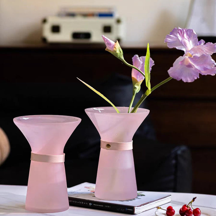 Artistic Glass Flower Holder