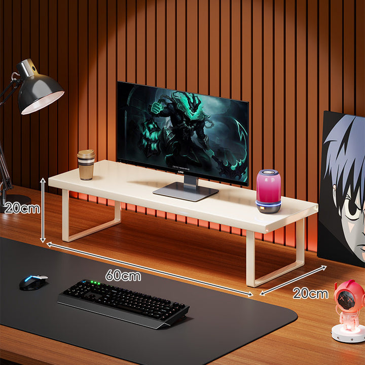 Solid Wood Monitor Riser Shelf