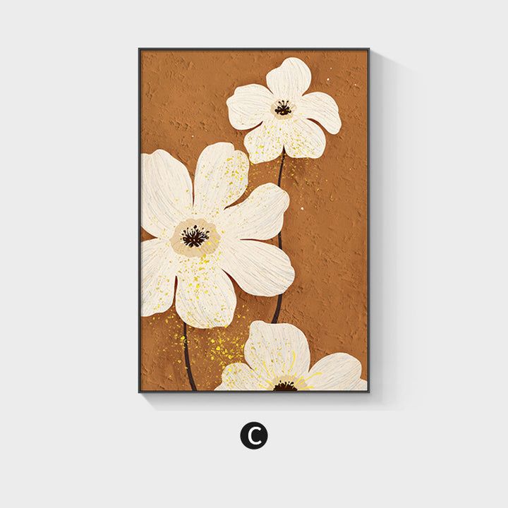 Framed Botanical Floral Artwork