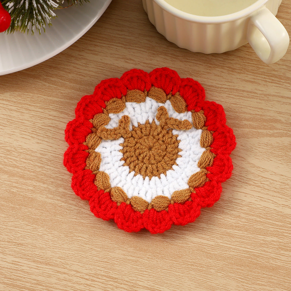 Decorative Artisan Crocheted Coaster