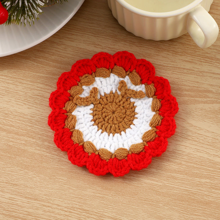 Decorative Artisan Crocheted Coaster