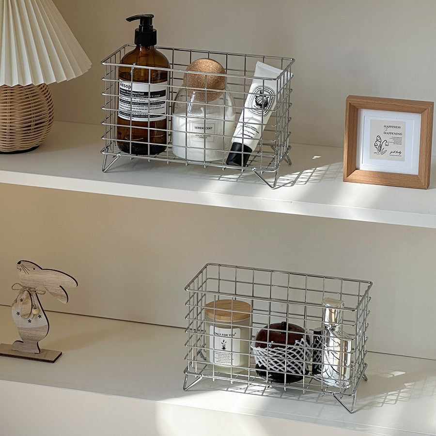Stylish Metal Wire Storage Basket