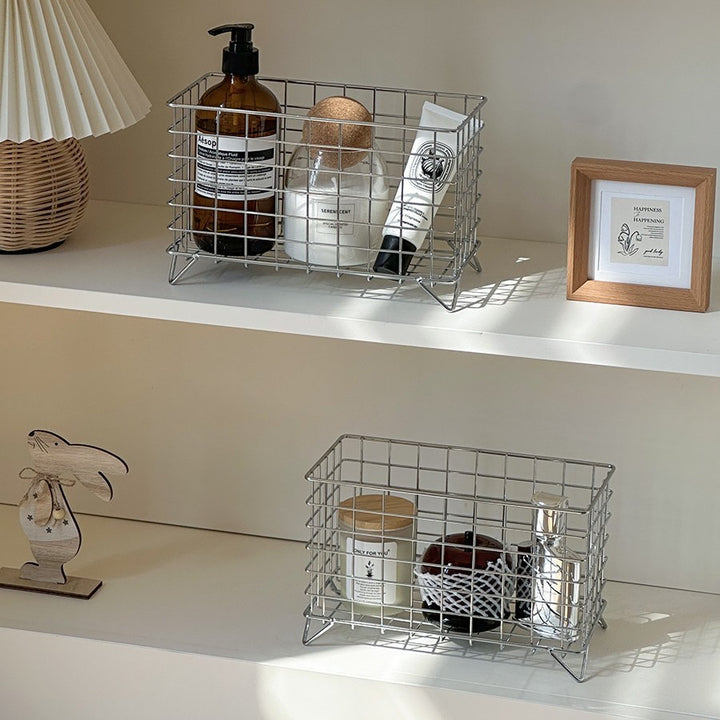 Stylish Metal Wire Storage Basket