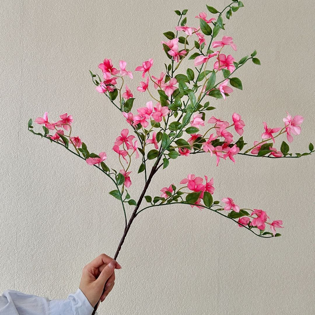 Realistic Faux Flower Branch Arrangement