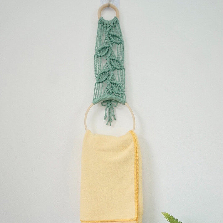 Decorative Macrame Towel Holder