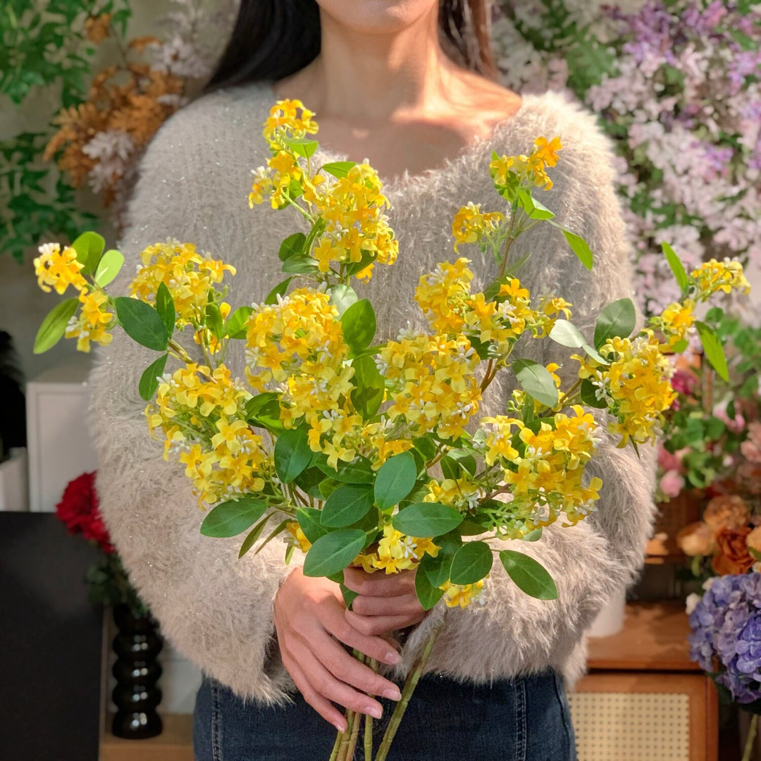 Elegant Artificial Orchid Stem Arrangement