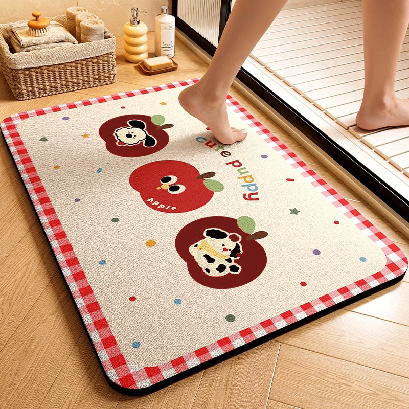 Cute Animal-Themed Memory Foam Bath Mat Avarnia
