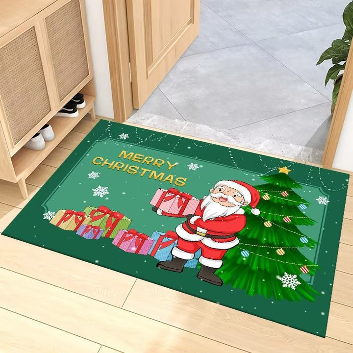 Festive Christmas Entrance Mat