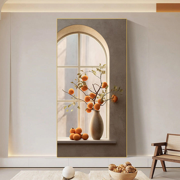 Decorative Artificial Orange Blossom Arrangement