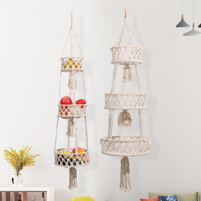 Three-layer plant hanger