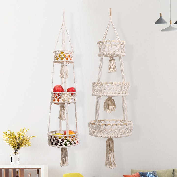 Three-layer plant hanger