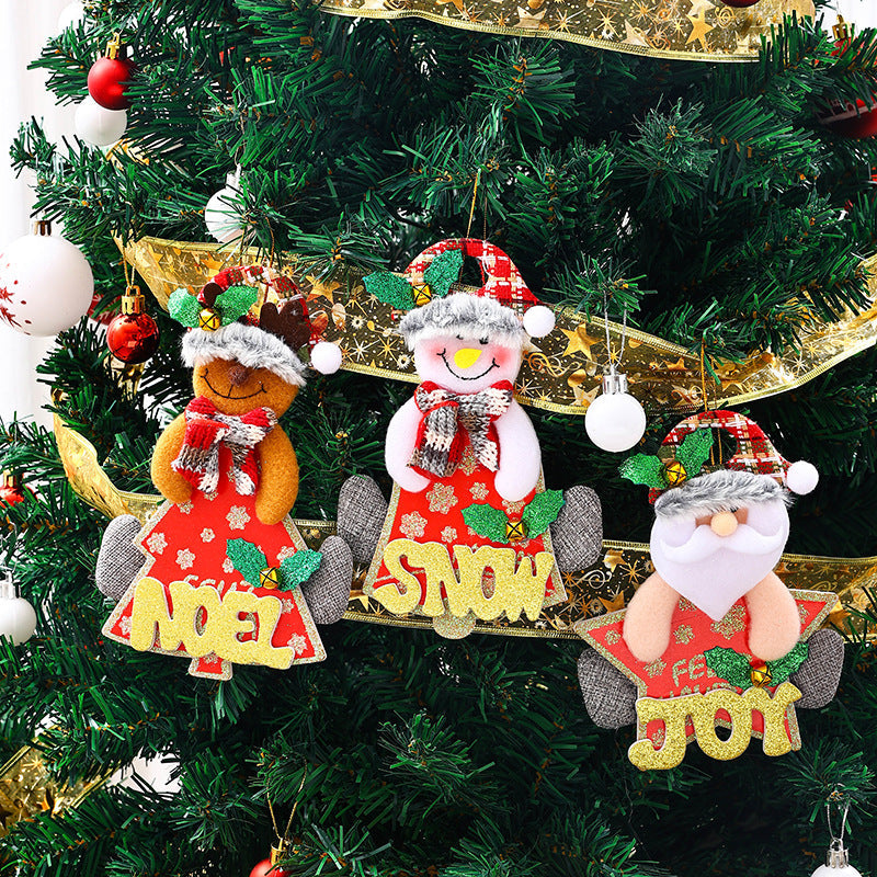 Decorative Christmas figure in snowman design
