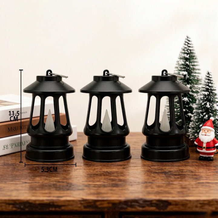 Nostalgic Oil Lantern with LED Lighting