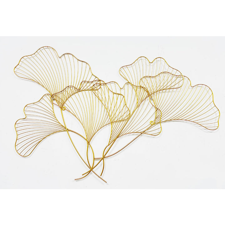 Decorative Metal Ginkgo Leaf Wall Art