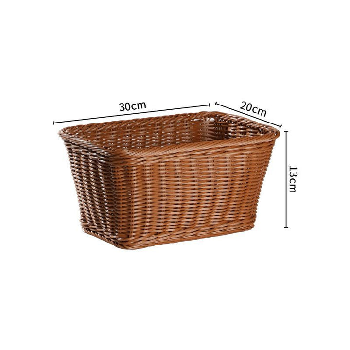 Large Rectangular Woven Storage Tray