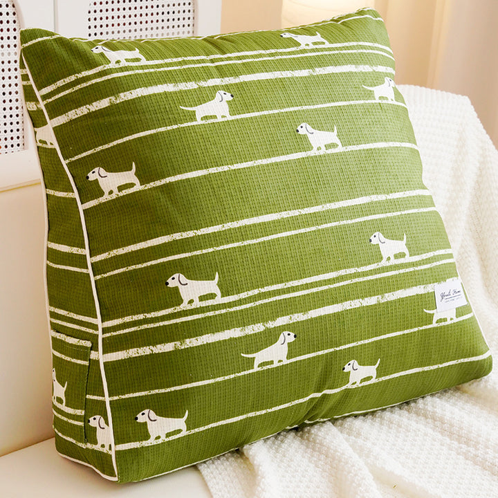 Dog-Themed Decorative Accent Pillow