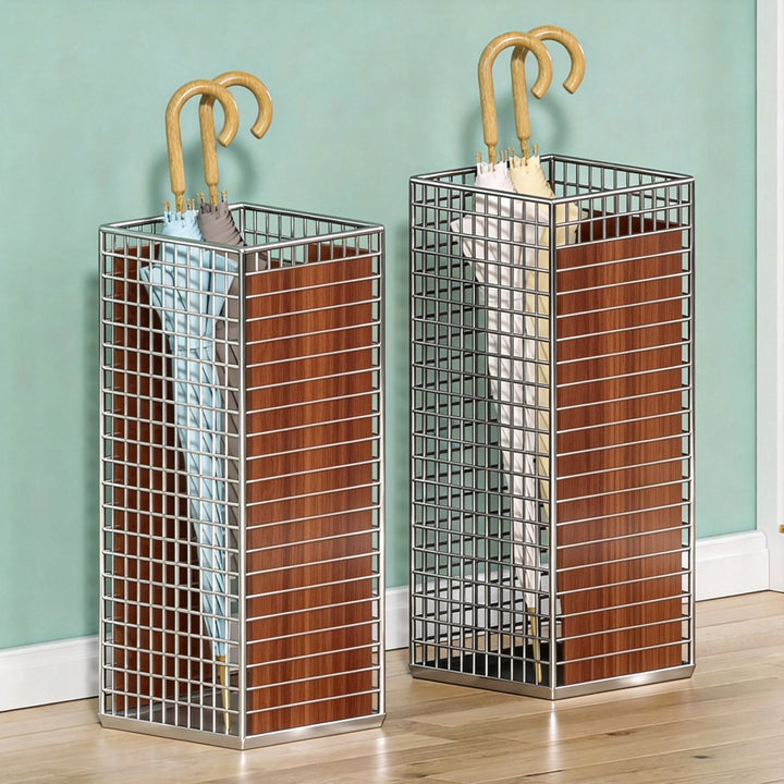 Compact Mesh Entryway Umbrella Holder