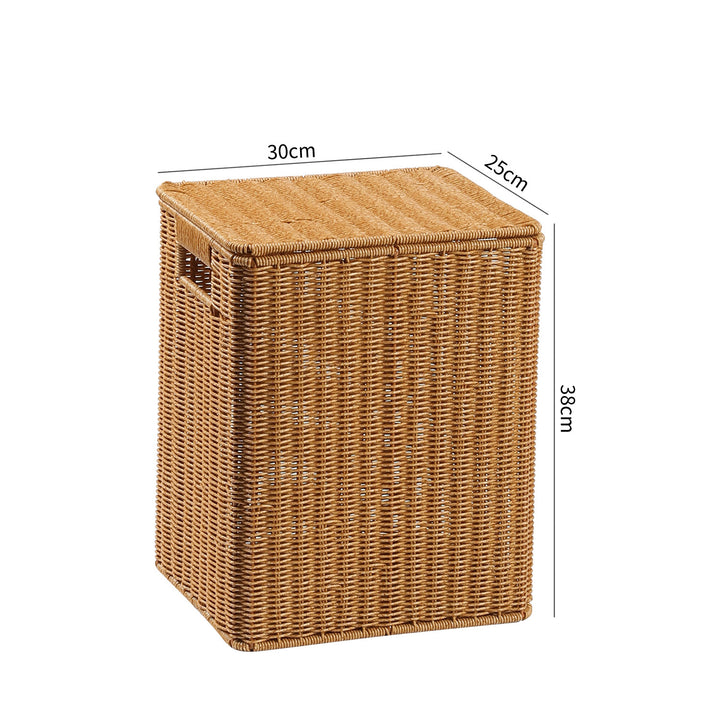 Decorative Woven Laundry Basket