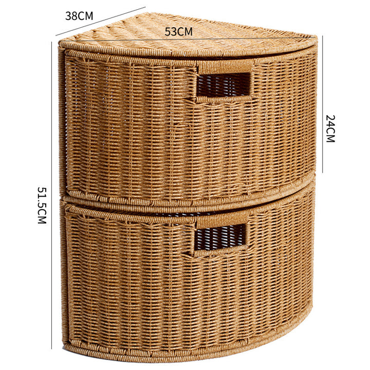 Corner Braided Storage Box