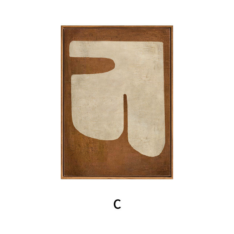 Abstract Minimalist Framed Artwork