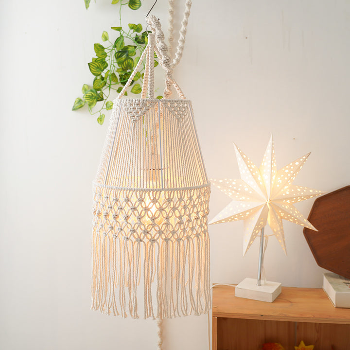 Decorative Macramé Hanging Lantern