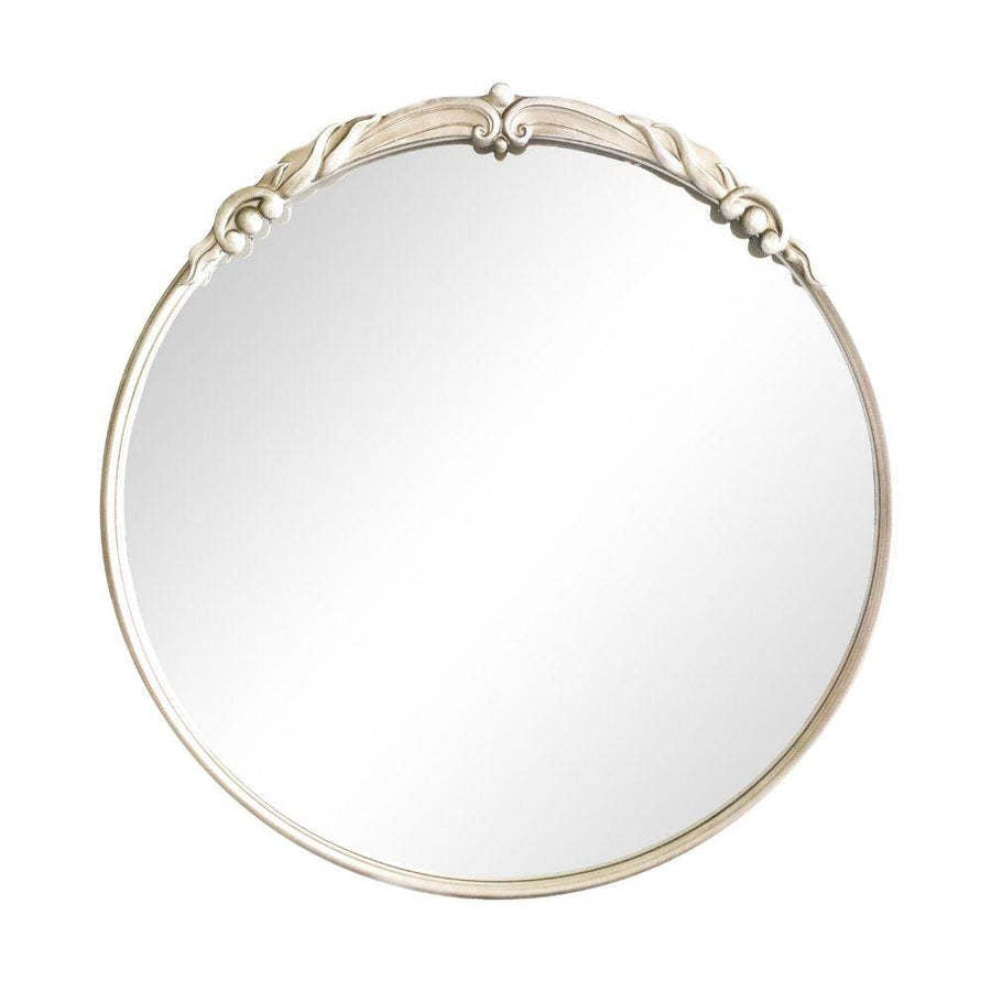 Vintage Inspired Round Wall Mirror