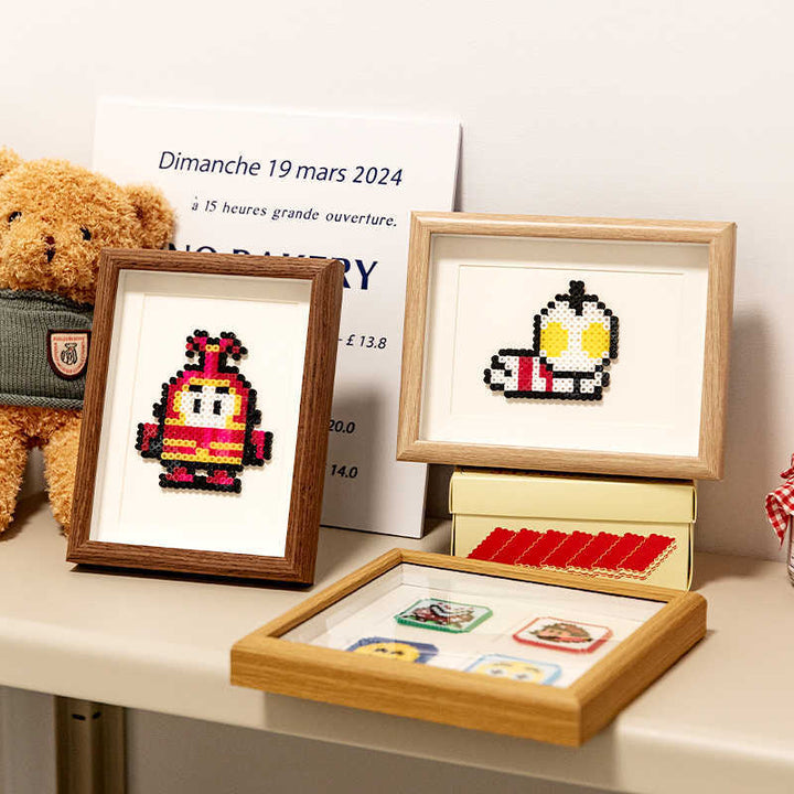 Pixel Art Framed Display for Home