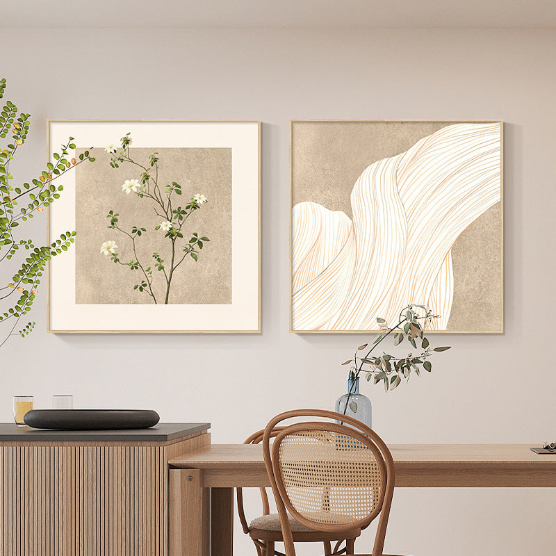 Abstract Wave-Inspired Canvas Art Print
